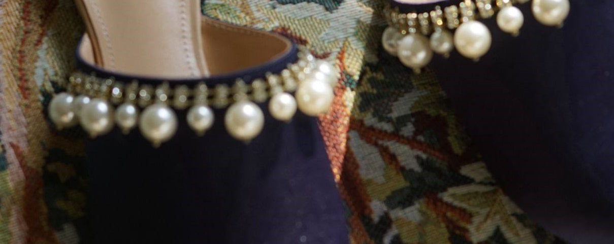 B-FEI women's handmade rhinestone pointed toe flat shoes-ELDON.