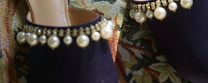 B-FEI women's handmade rhinestone pointed toe flat shoes-ELDON.