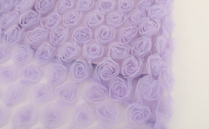 DOLLY High End French Style Violet Sleeveless Halter Neck Loose Dinner Dress-Flower  (V)