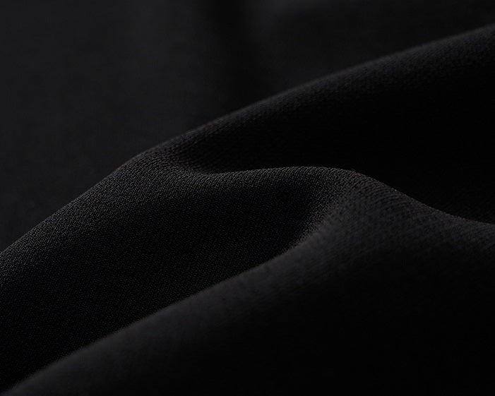 COMME MOI Lu Yan designer's new women's commuter acetate lace asymmetrical skirt - BANKS.