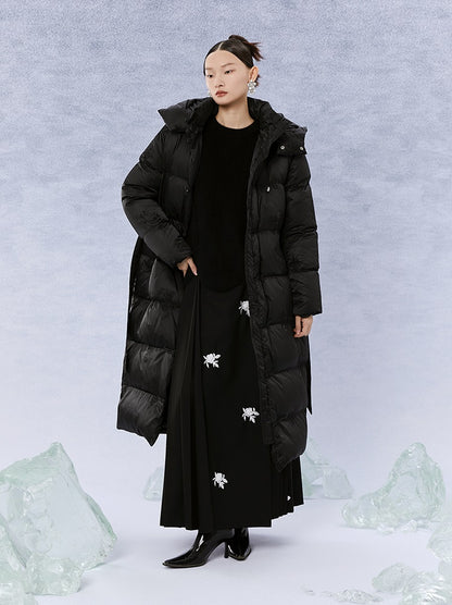 HECO Winter Warm Raccoon Fleece Wool Knitwear Sweater Women - side.