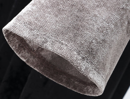 WANGXO | Soft Velvet 3-Yarn Stitching Pleated Slim-Fit Knitted Dress- LENA.