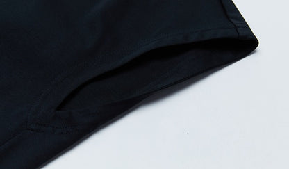 ZHUCHONGYUN short-sleeved loose casual cotton straight dress -SAM.