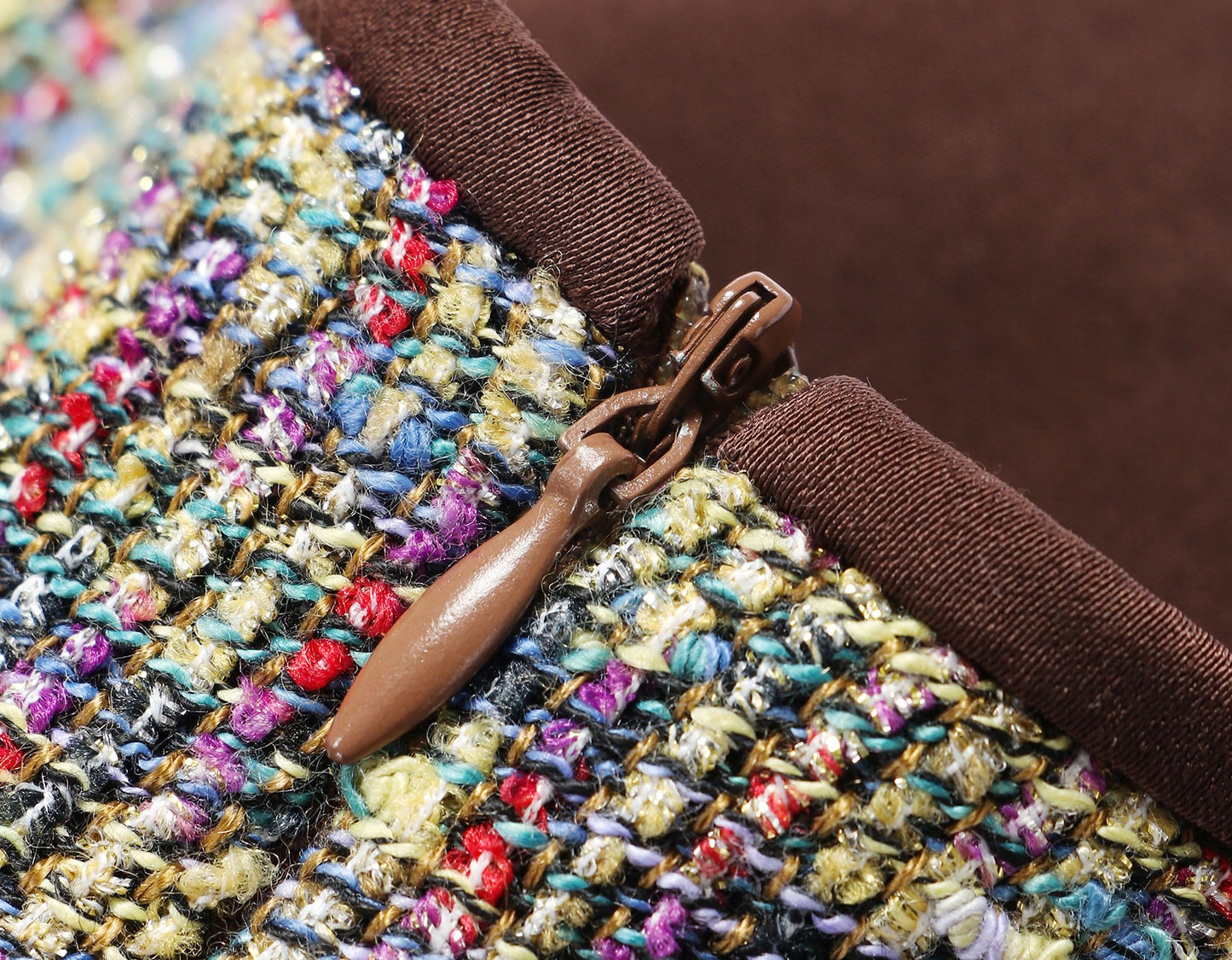 WANGXO | Heavy Industry Woven Colored Treasure Wool Straight Pencil Skirt - ZARA.