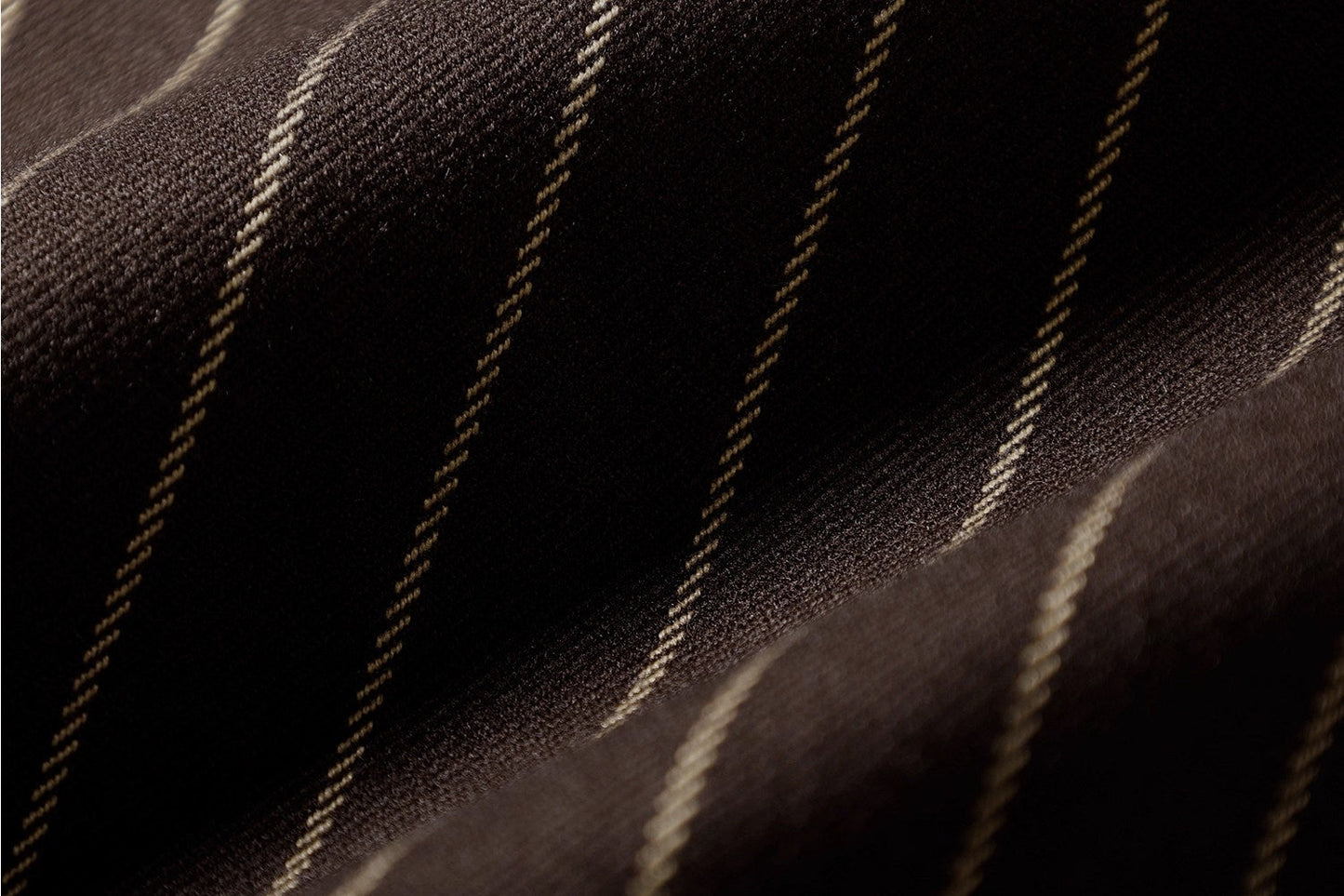 AUI Brown Striped Blazer Long Sleeve Polo Two-Piece Suit Skirt -  Haneul.