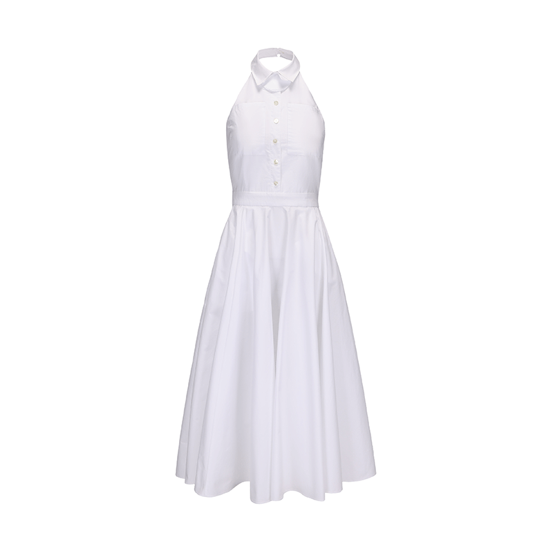 ATELIER MISS LU Orchid Backless Swing Dress - KLAUS.