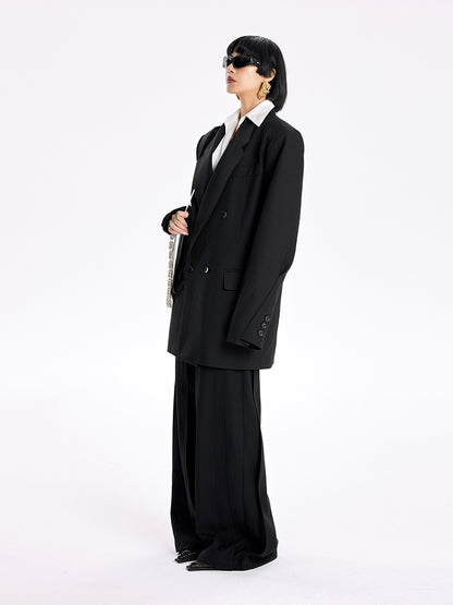 TINY IN Padded Wide Shoulder Cuffs women's Coat-POXY.