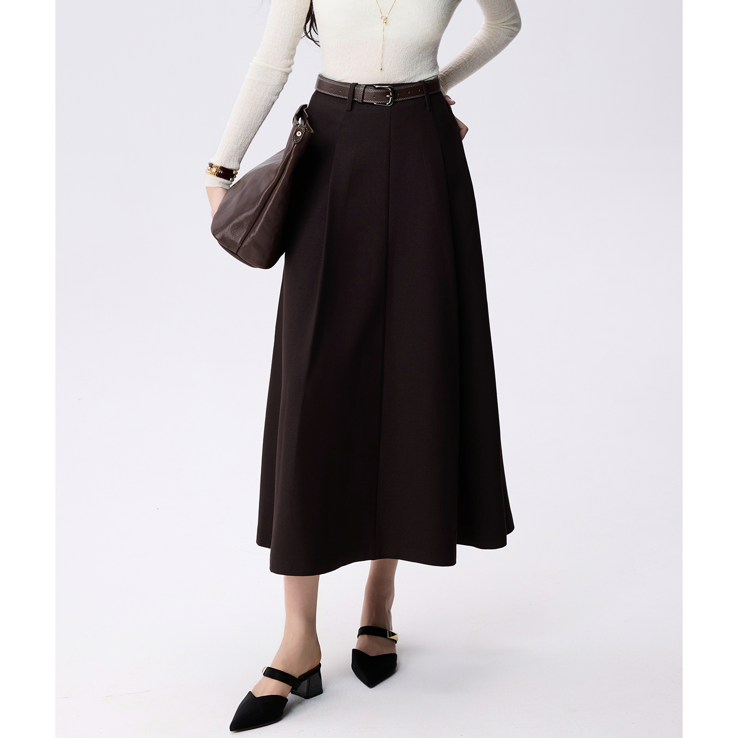 AUI  Blazer Women's New A-Line Skirt Bottom Top Three-Piece Set - Ji-Ho.