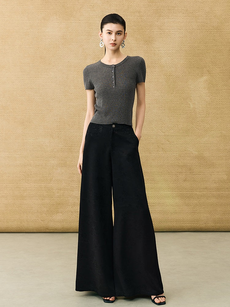 HECO Chinese Versatile Breathable Shoulder Short Sleeve T-Shirt - CEAS.