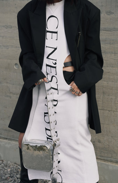 IUBALLET Small Leather Square Bag- GRACE.