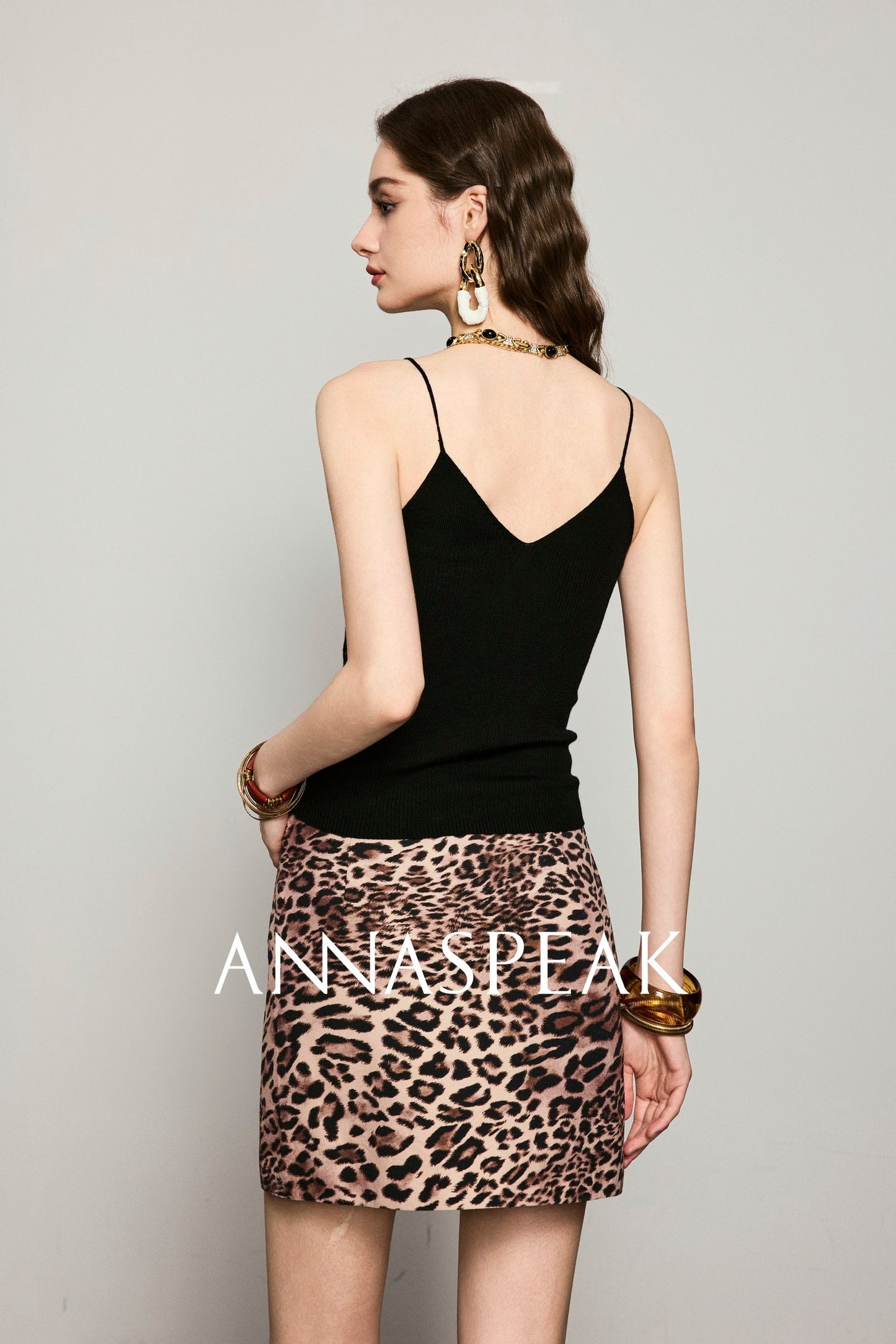 ANNASPEAK  Lace Versatile V-Neck Sling Vest-LAXS.
