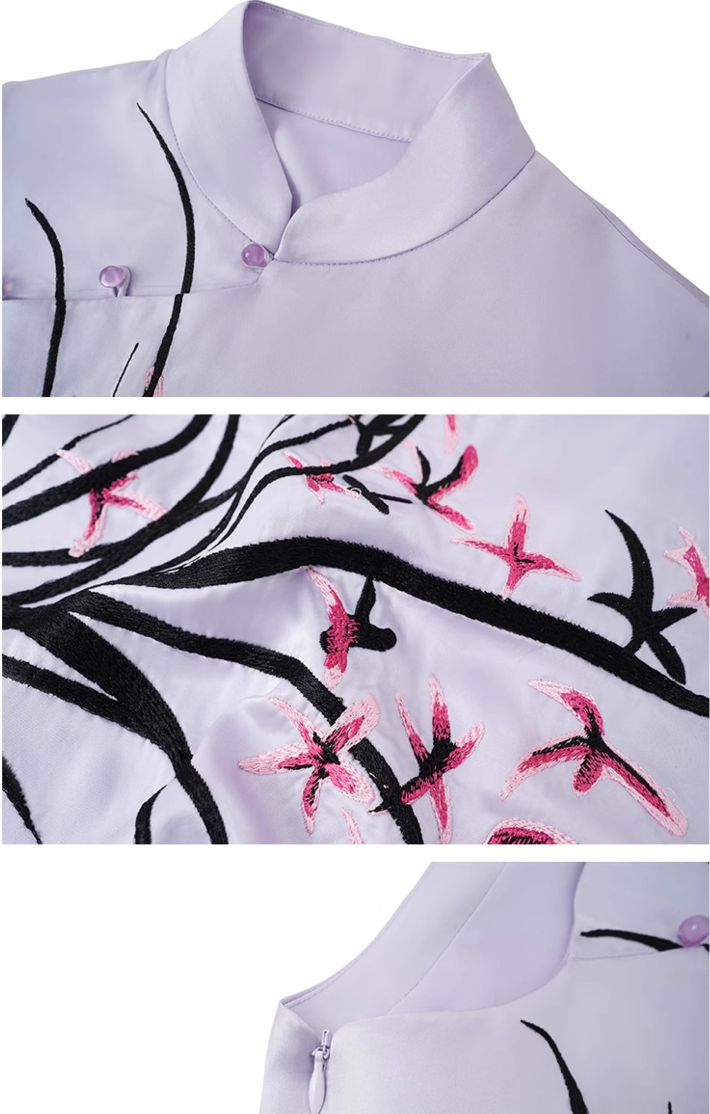 HECO sleeveless purple black white vest top women - waters.