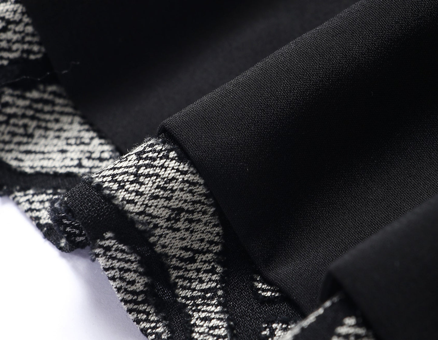 WANGXO | Rose Embossed Georgette with Cut Flowers Long Sleeve Cropped Shirt-SENA.