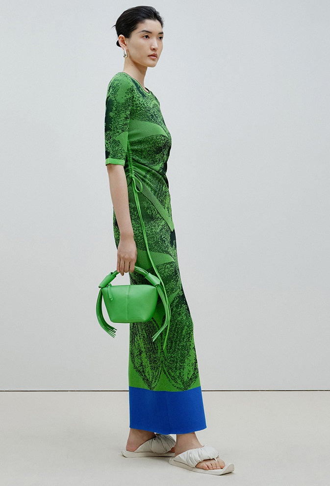 ZHUCHONGYUN long mid-waisted straight skirt-TANAKA.