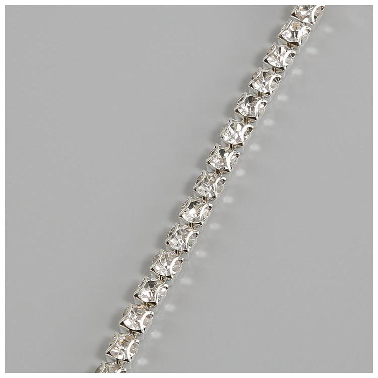 DOLLY High End V-Neck Sleeveless Long Slit Sequin Body Hug Evening Dress-KIM