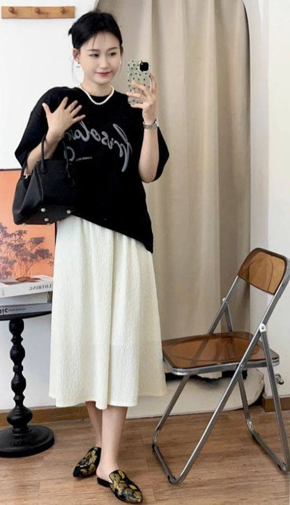 B-FEI rich and elegant special fabric flower flat mules-HASHI.