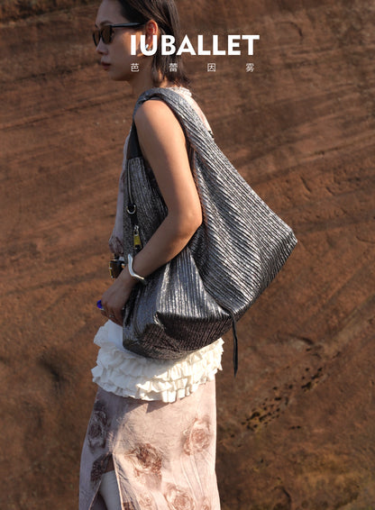 IUBALLET new lightweight and large-capacity tote foldable armpit bag - LAMAR.