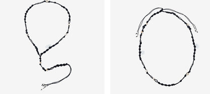 COMME MOI summer delicate fashion shell beaded waist rope - GEORGE.