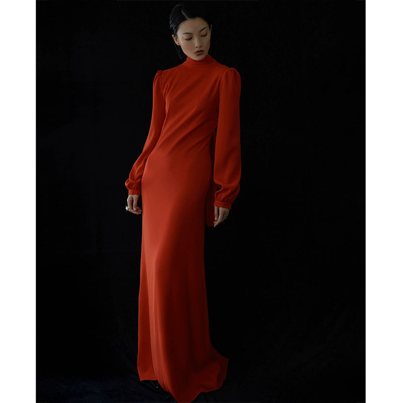 GOUDIN high-quality texture light elegant evening dress-MIC.