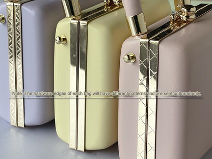 Le Palais Vintage Luxury Multi-Colour Mini Square Box Handbag-Lilian.
