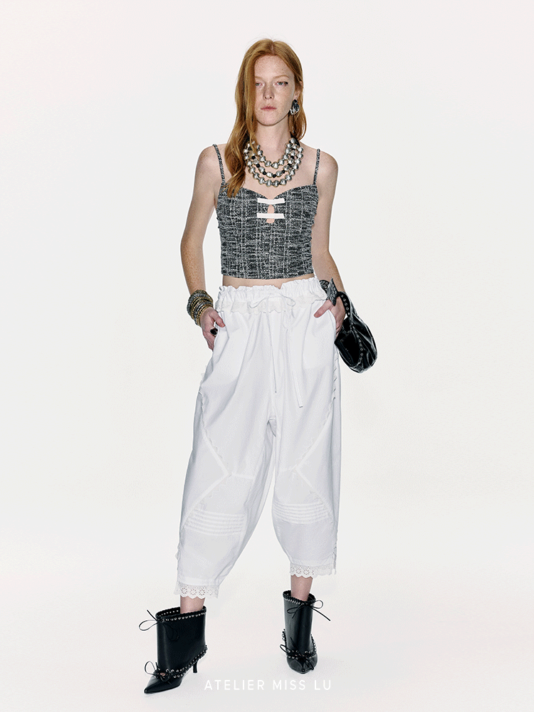 ATELIER MISS LU Spring And Summer Mini-fragrance Camisole Top - BLESSED.