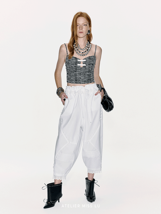 ATELIER MISS LU Spring And Summer Mini-fragrance Camisole Top - BLESSED.
