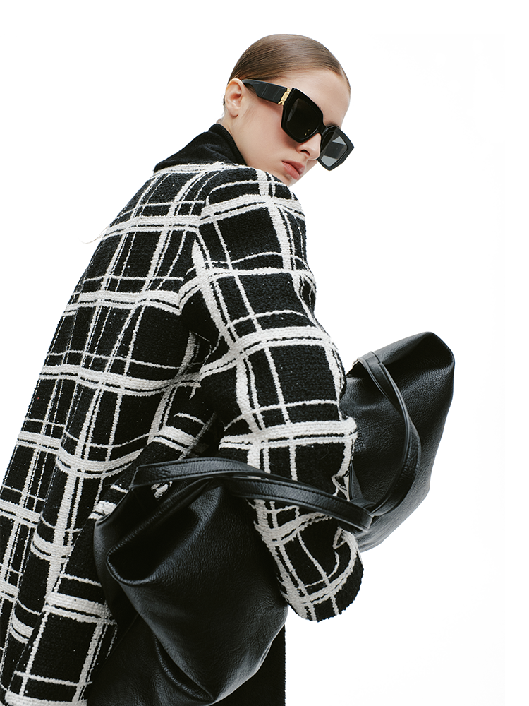 YES BY YESIR Sheep Wool Deconstructed Woolen Jacket - NARM.