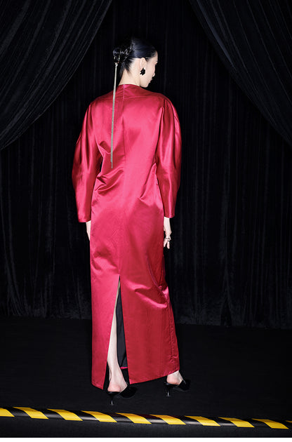 M essential Mackay designer Goldfish Beaded red dress - Rebel.