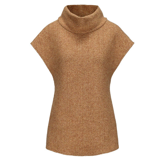 ATELIER MISS LU Wide-shouldered Sheep Wool Knit Sweater - PALVISED