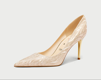 pjjuu french beautiful high rite stiletto heel - BELLA