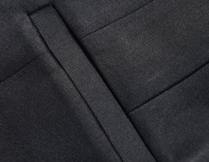 WANGXO | Double-Sided Satin High-Waisted A-Line Shorts -LANA.