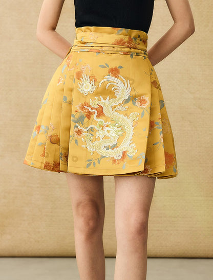 HECO Yarn Dyed Jacquard Short Horse Face Skirt  - RALPH.