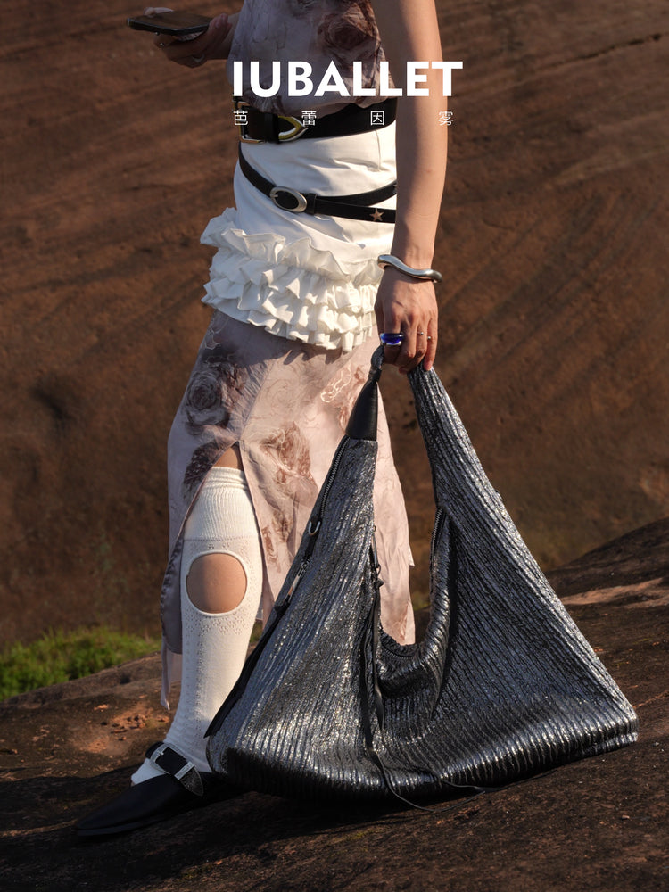 IUBALLET new lightweight and large-capacity tote foldable armpit bag - LAMAR.