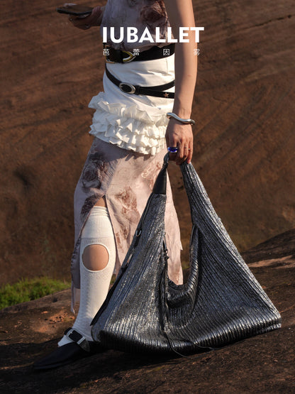 IUBALLET new lightweight and large-capacity tote foldable armpit bag - LAMAR.