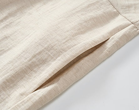 COMME MOI women's V-neck lace-up pinch pleated midi dress - JOSEPH.