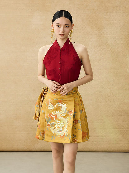 HECO Yarn Dyed Jacquard Short Horse Face Skirt  - RALPH.