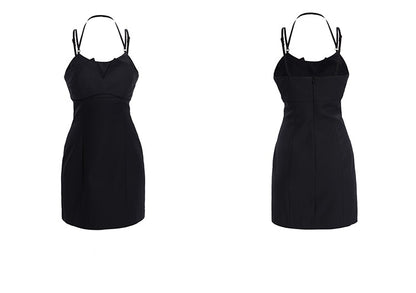 TINY IN fake two-piece sleeveless short dress-ACHA