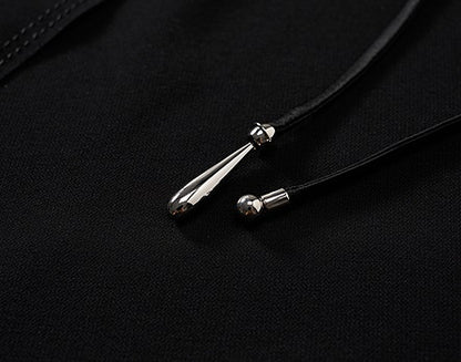 COMME MOI Lu Yan designer's new women's commuter acetate lace asymmetrical skirt - BANKS.