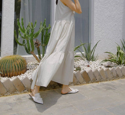 B-FEI elegant casual mules with pointed toe -MARX.