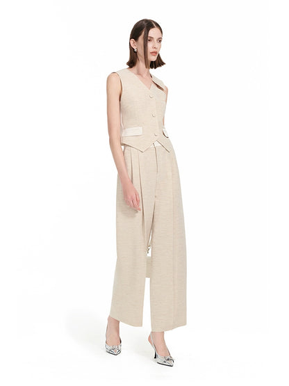 YES BY YESIR Invisible Strap Vest Set with Sleek Fishing-Line Poise-CALENNA.