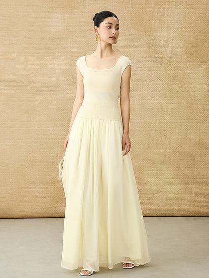 HECO Chinese U-neck Shoulder Top Early Summer Popular Cool Wear - MART.