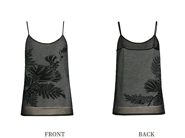 ZHUCHONGYUN new Chinese jacquard camisole-ADUNI.