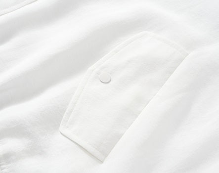 COMME MOI summer women's white cropped waist jacket - ELANOR.
