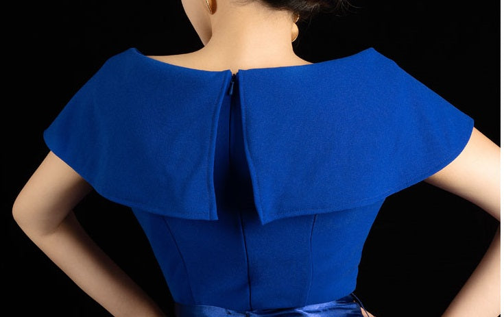 BAISHA New evening banquet host niche high-end temperament slim dress- TAKE.