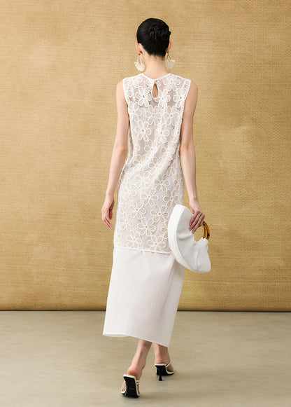 HECO Chinese three-dimensional embroidered dress two-piece dress - SQUIRM.