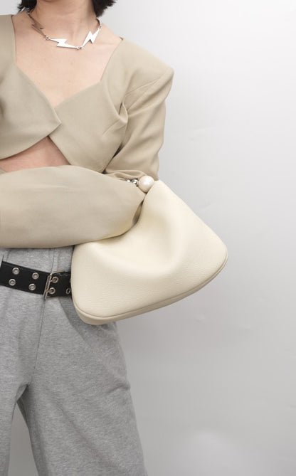 IUBALLET Beaded Chain Hobo Bag - POWER.