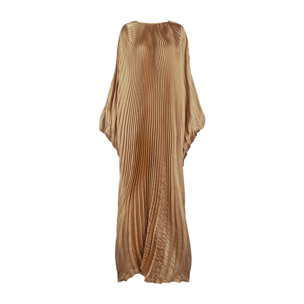 TUYUE one-piece architectural pleated silhouette dress- LOGAN.