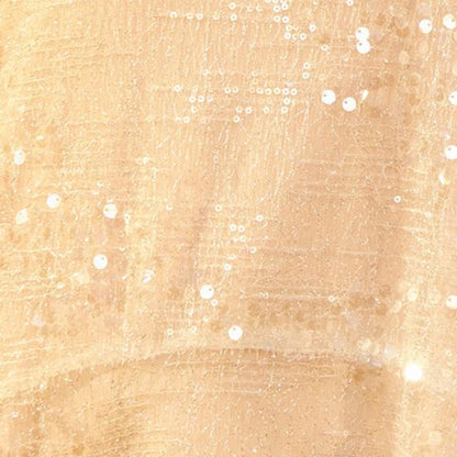 DOLLY Luxury U-Neck Sleeveless Fake Two Piece Midi Swing Dress-KASSIA