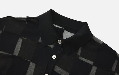 ZHUCHONGYUN small lapel long sleeve long knit dress-MARD.