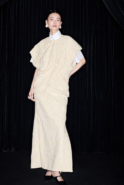 M essential Mackay designer brand Origin jacquard irregular loose fit - sly.